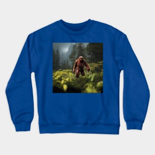 Sasquatch in Nature Crewneck Sweatshirt